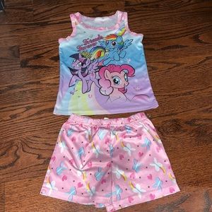 My Little Pony silk pajama set
